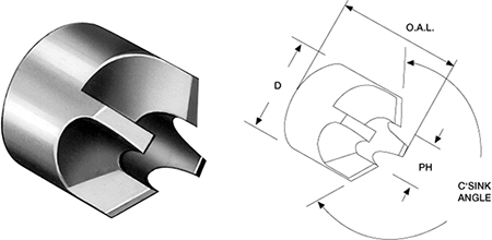 Aerospace Tooling : Wedgelock Cylindrical Body Rivet clamps